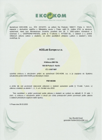 Electrical Safety Certificate for PC-3000