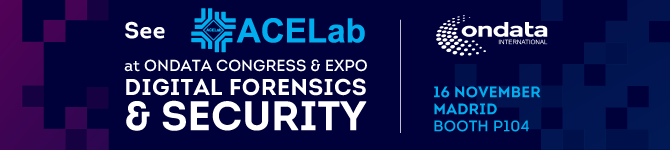 See the PC-3000 Solutions at the Ondata Digital Forensics Congress on November 16, Madrid