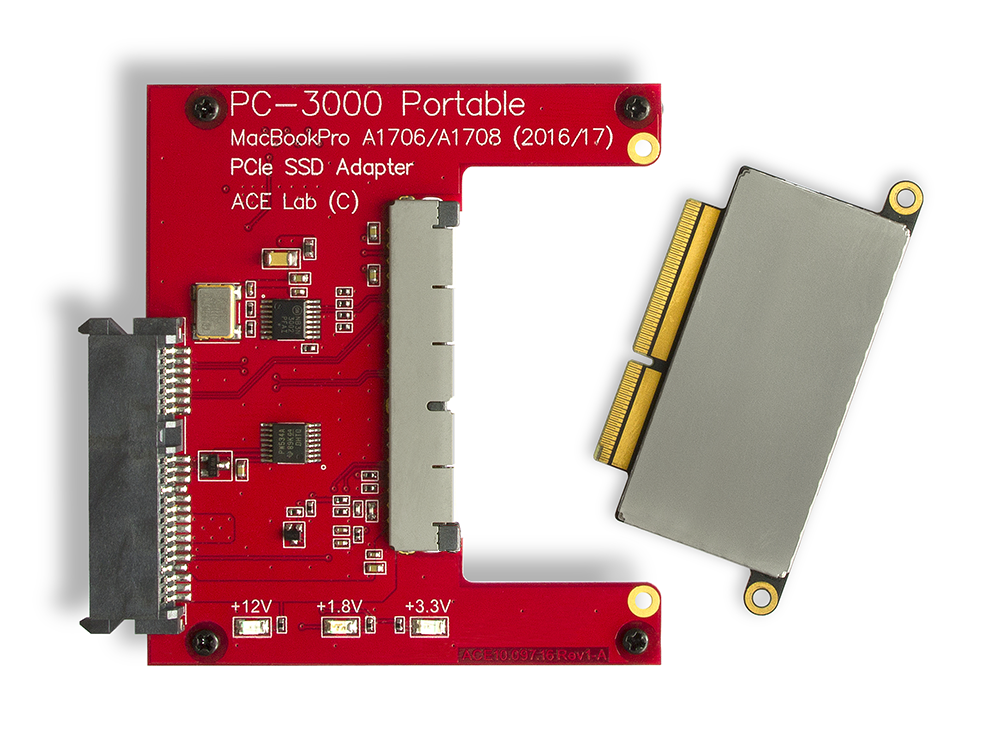 Atlantic Ved daggry forræder The New MacBook Pro A1706/A1708 (2016/2017) PCIe SSD Adapter is in Stock  Now! || Professional Hardware-Software Solutions for Data Recovery &  Digital Forensics. ACE Lab, the Czech Republic